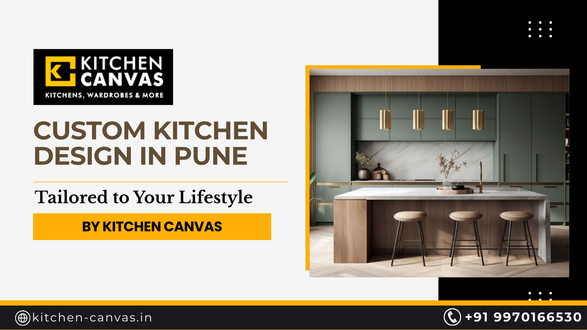 Custom Kitchen Design in Pune – Tailored to Your Lifestyle