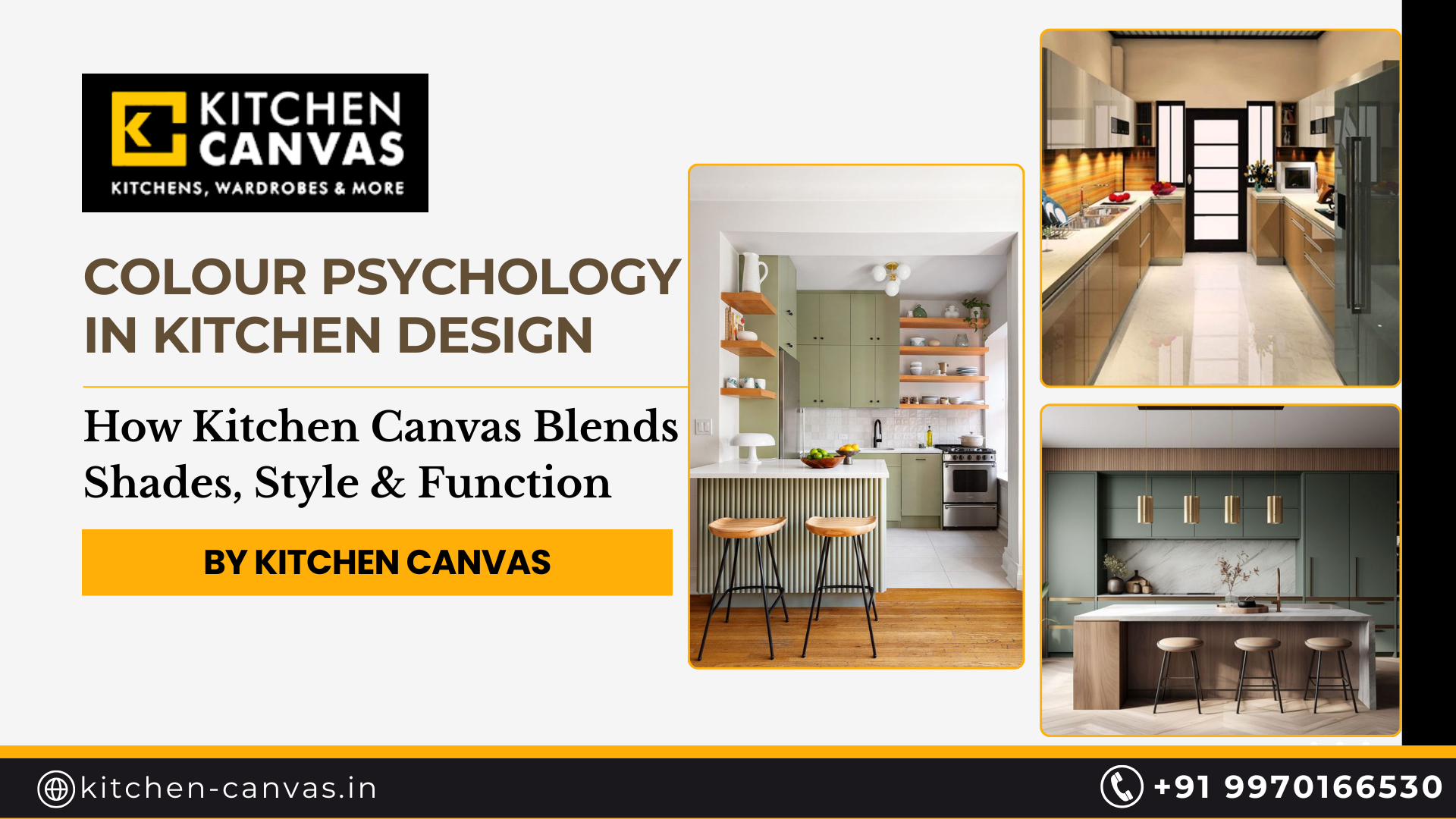 Colour Psychology in Kitchen Design: How Kitchen Canvas Helps You Choose the Perfect Shade
