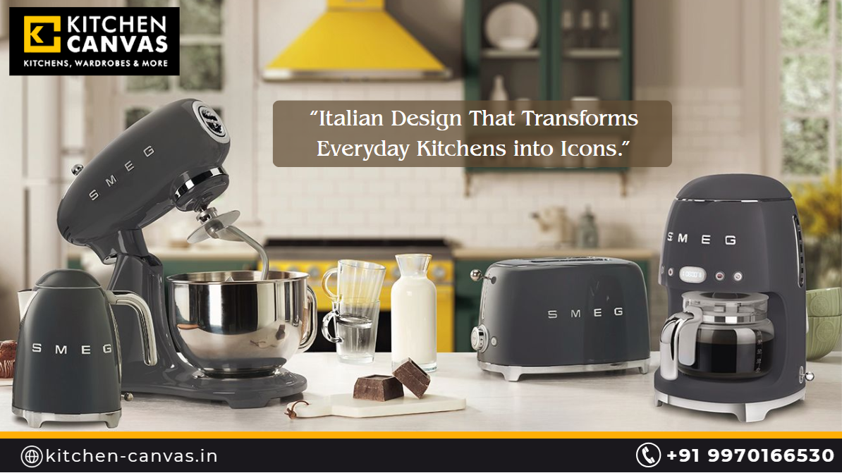 Why Smeg Appliances Are the Ultimate Style Upgrade for Modern Modular Kitchens