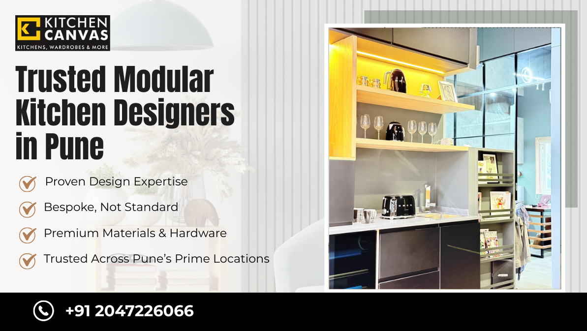 Why Kitchen Canvas Is Among the Most Trusted Modular Kitchen Designers in Pune