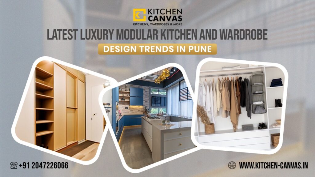 Luxury Modular Kitchen and Wardrobe Design