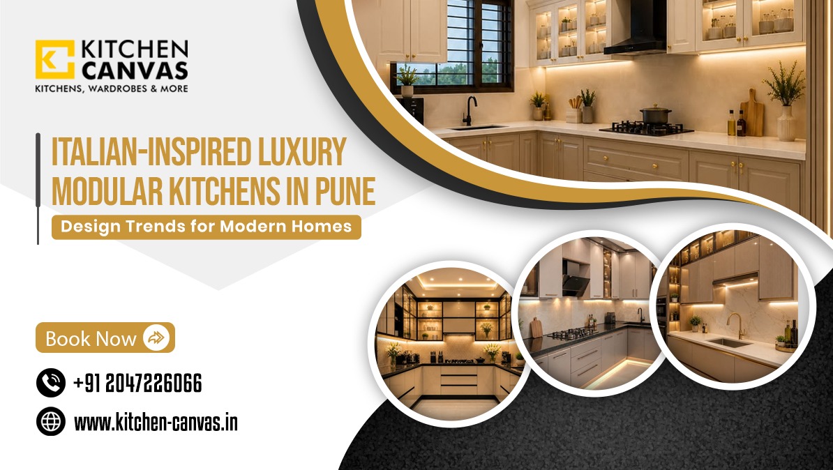 Italian-Inspired Luxury Modular Kitchens in Pune: Design Trends for Modern Homes
