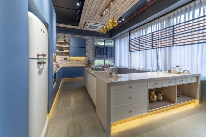 Luxury ergonomic modular kitchen